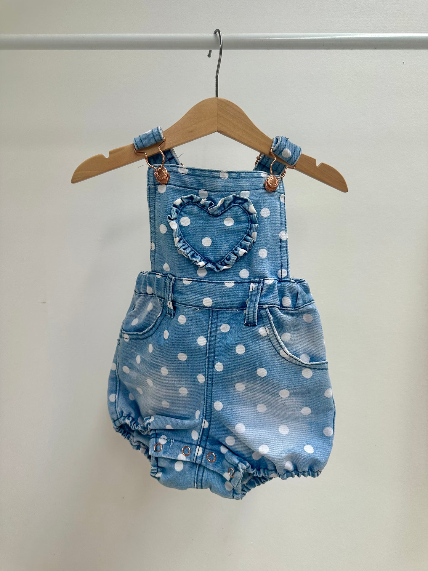 Baby berry overalls - size 0