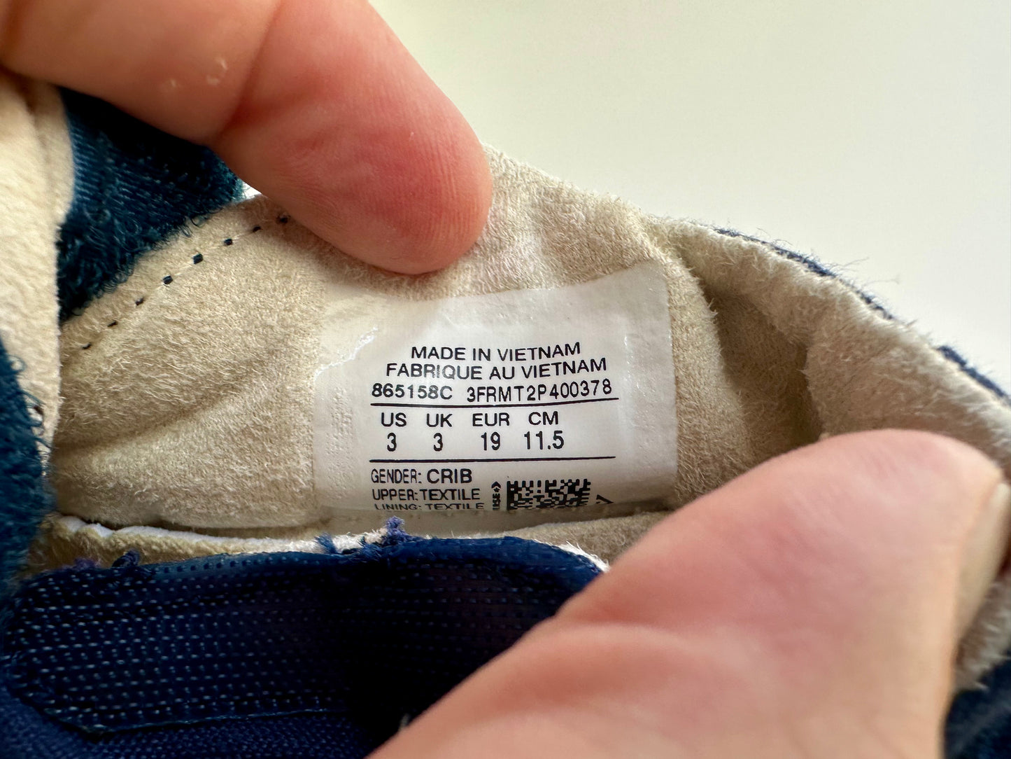 SHOES - Converse crib shoes