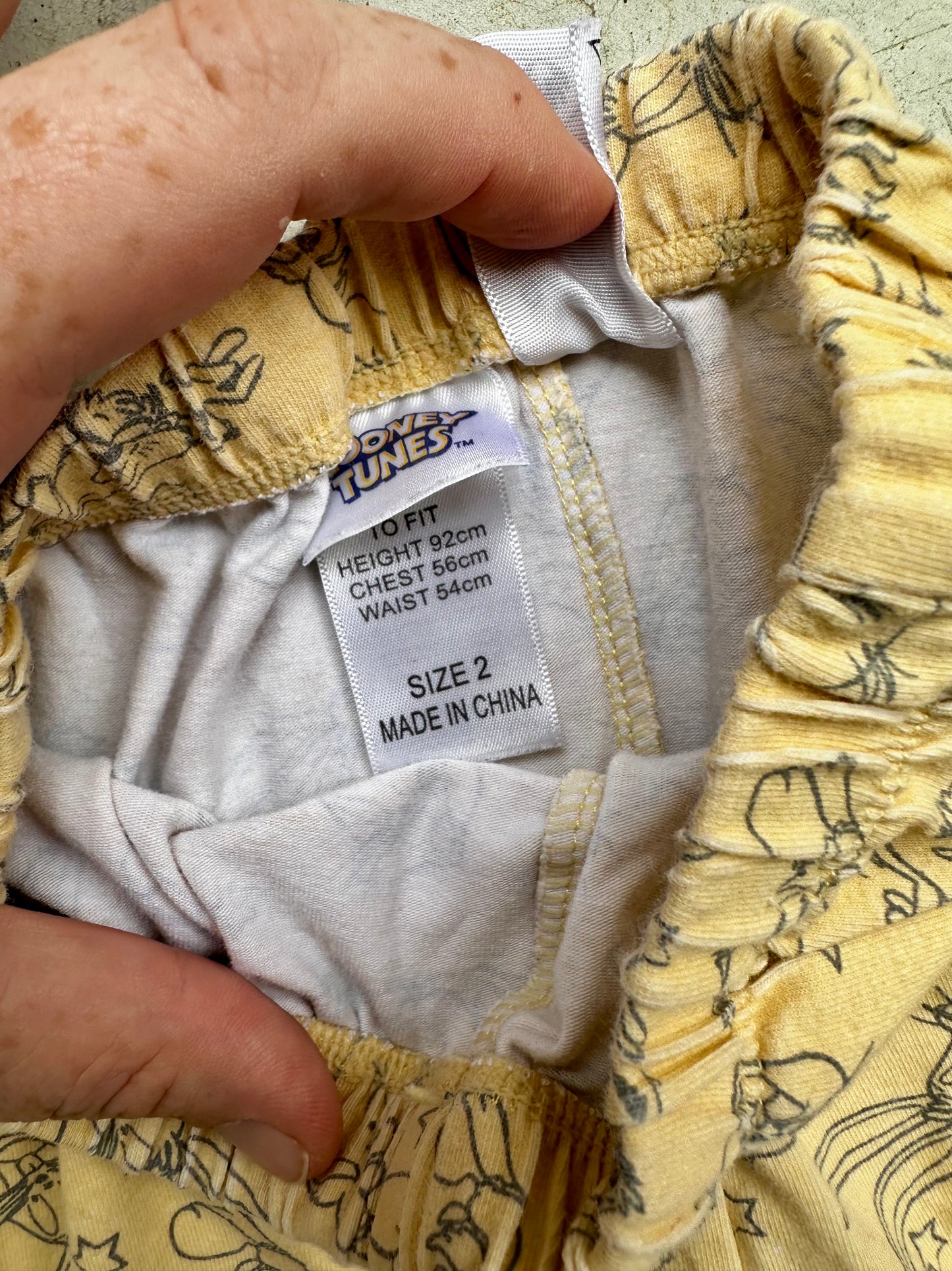 Loony Tunes pants - size 2