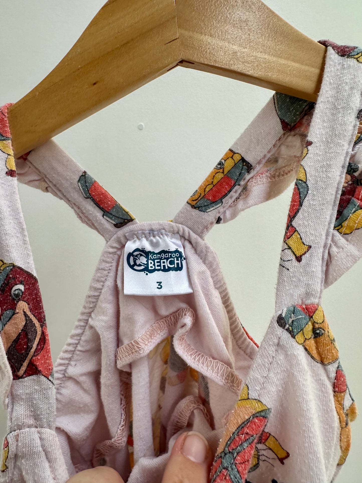 Kangaroo Beach dress - size 3