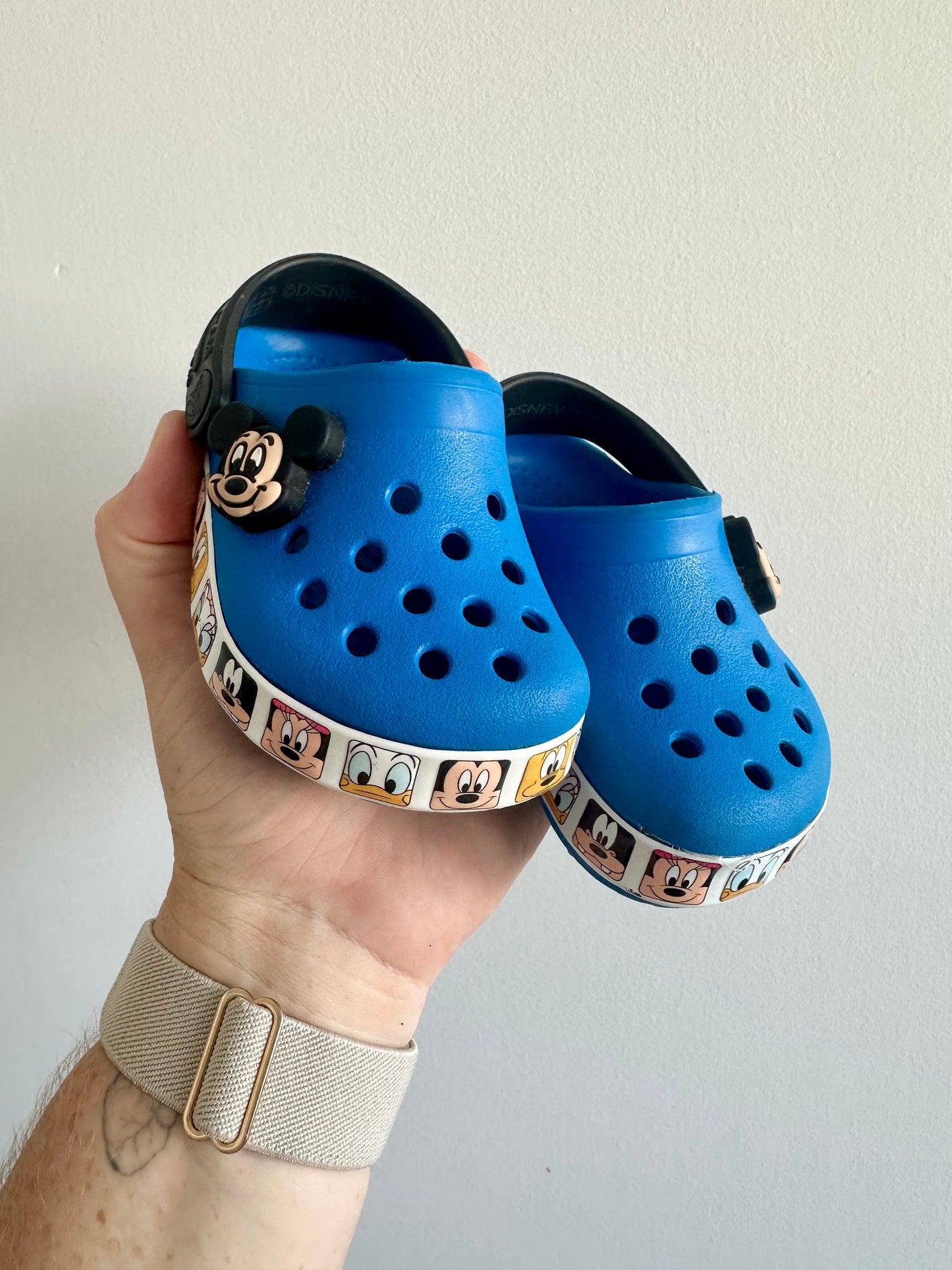SHOES - Mickey Crocs - size 5