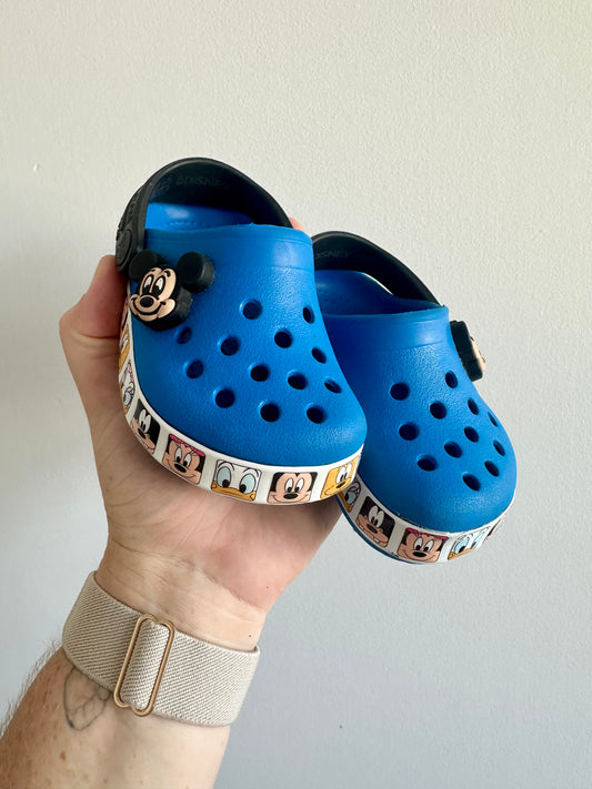 SHOES - Mickey Crocs - size 5