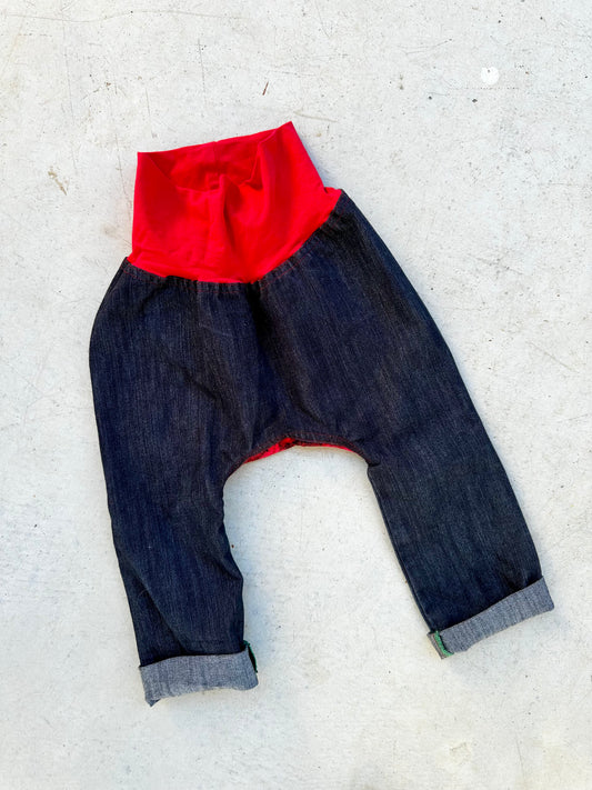 Oishi-M denim pants - size 12-24months