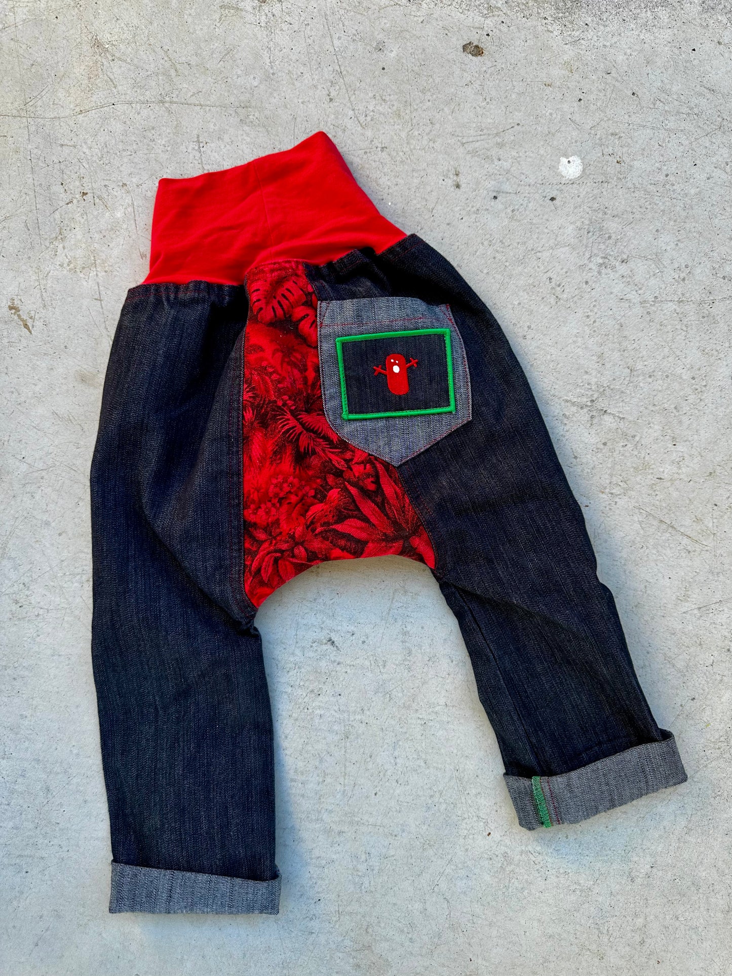 Oishi-M denim pants - size 12-24months