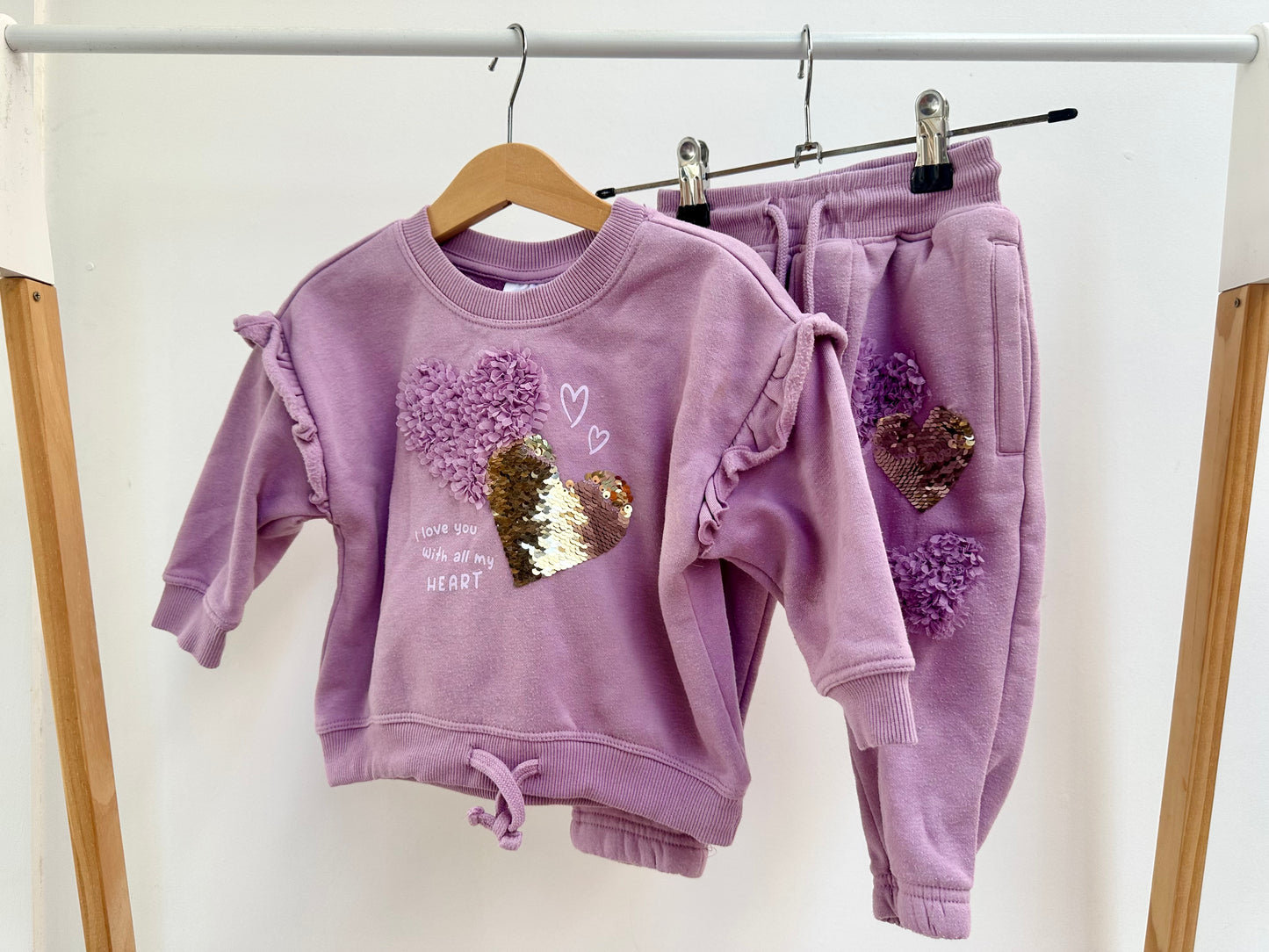 Mini Mango tracksuit - size 2