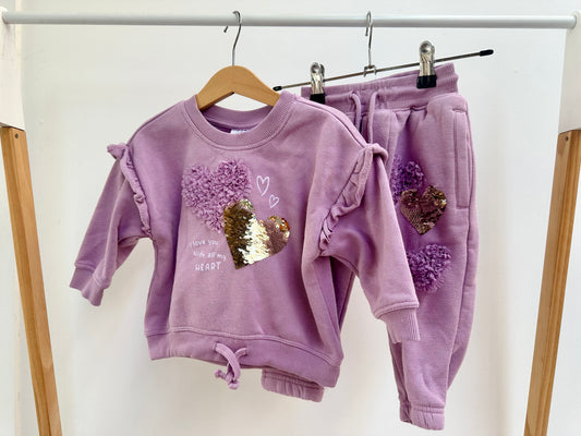 Mini Mango tracksuit - size 2
