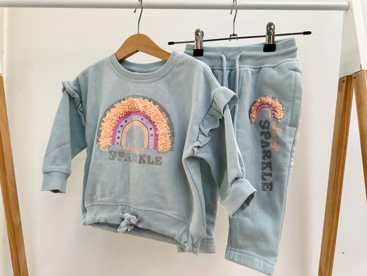 Mini Mango tracksuit - size 2