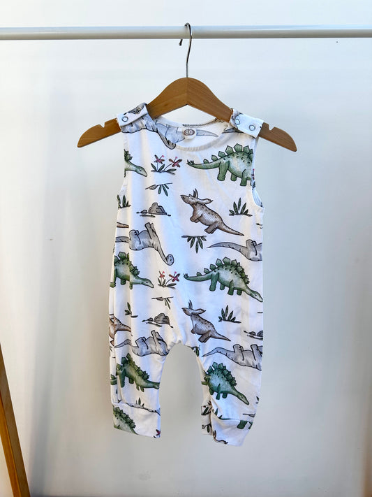 Dinosaur romper - size 80